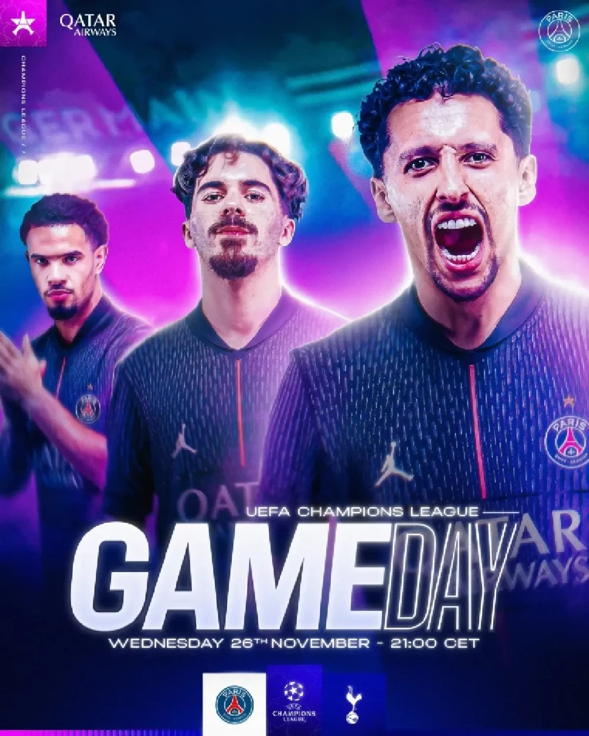 LIVE ดูบอลสด ลิงค์ชมสด UCL "เปแอสเช พบ สเปอร์ส" เวลา 03.00 น.