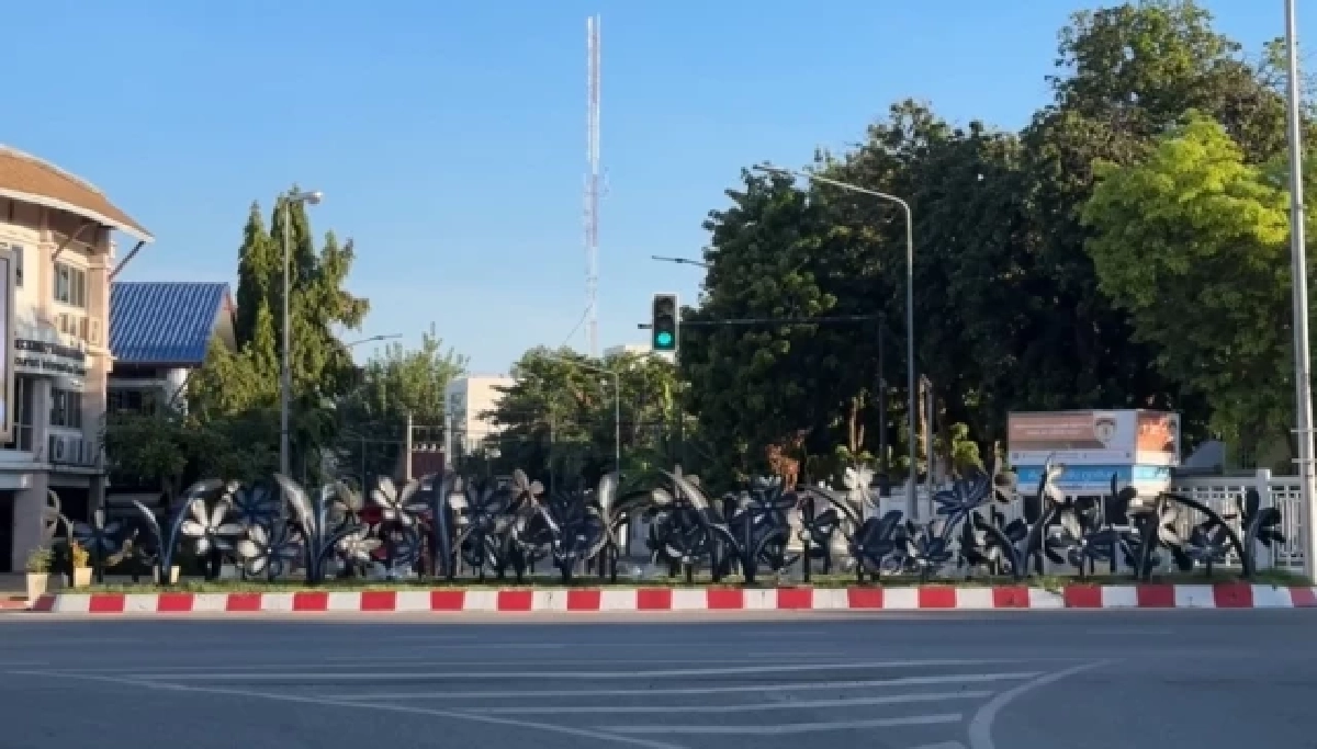 ปิดจบดราม่า! ดอกไม้ที่ถูกพ่นสเปรย์สีดำ เปลี่ยนเป็นสีขาว