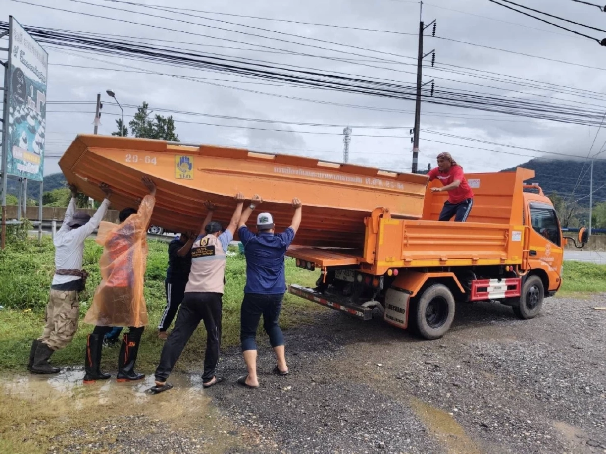 ปภ.อัปเดตน้ำท่วม 10 จังหวัดภาคใต้ กระทบแล้ว 6.5 แสนครัวเรือน