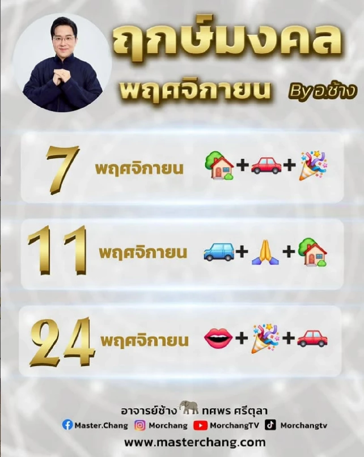 ฤกษ์มงคล \"พฤศจิกายน\" 68 ใครคิด \"ซื้อบ้าน-ซื้อรถ-ขึ้นบ้านใหม่\" รีบดูด่วน!