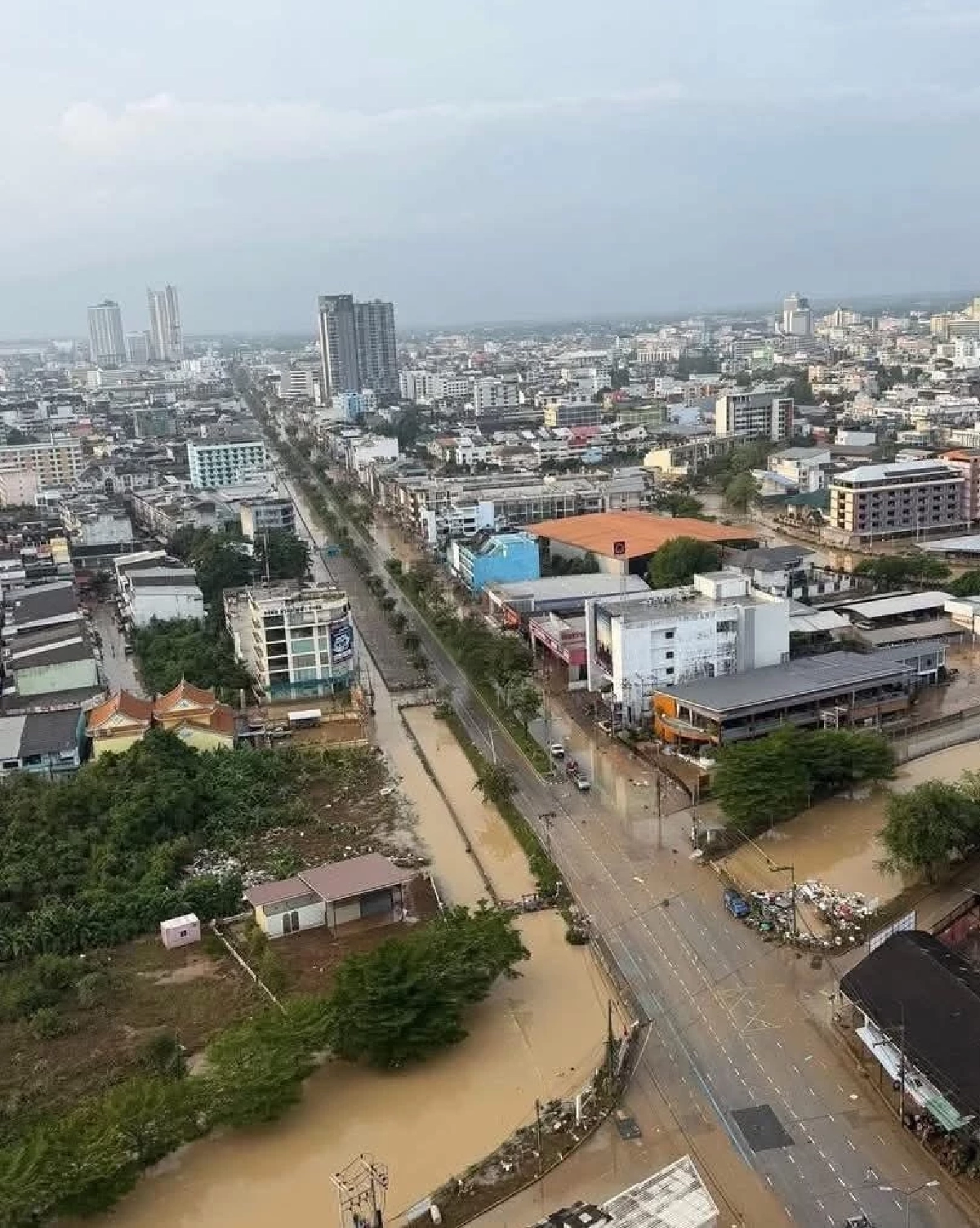 กรมอุตุนิยมวิทยา คาด 3 วันหลังจากนี้ ปริมาณฝนจังหวัดสงขลาลดลง