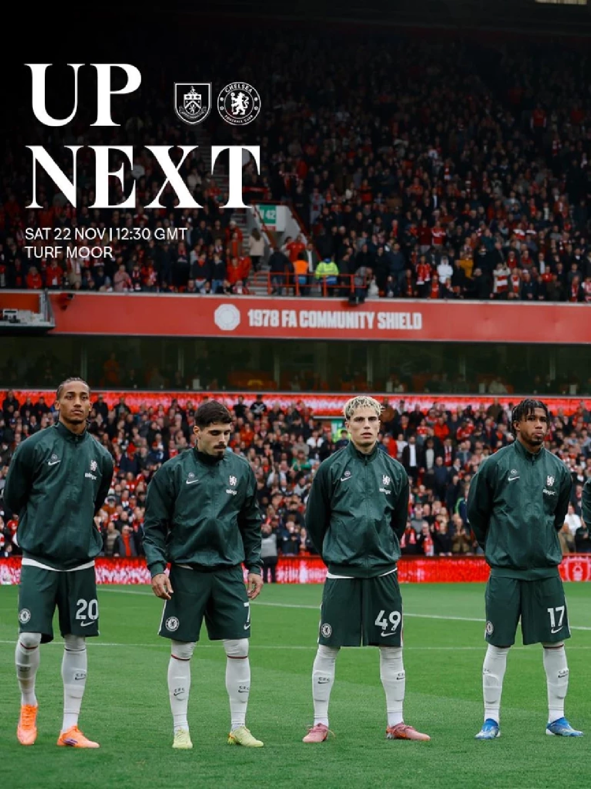 LIVE ดูบอลลิงค์ถ่ายทอดสดบอล พรีเมียร์ลีก "เบิร์นลีย์ พบ เชลซี" เวลา 19.30 น.