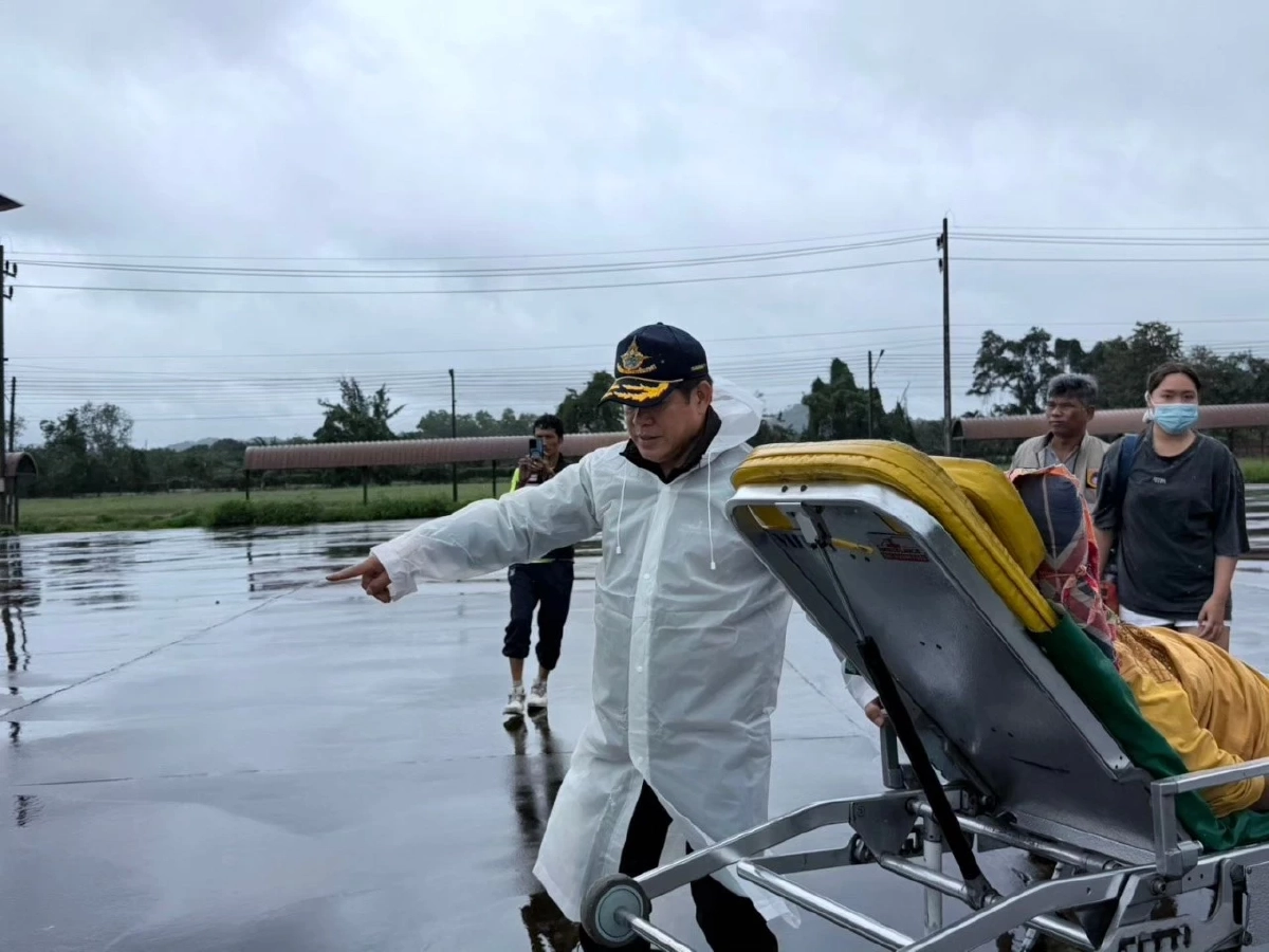 'ธรรมนัส'สายตรง อัปเดต น้ำท่วมหาดใหญ่เช้านี้ สัญญาณที่ดี