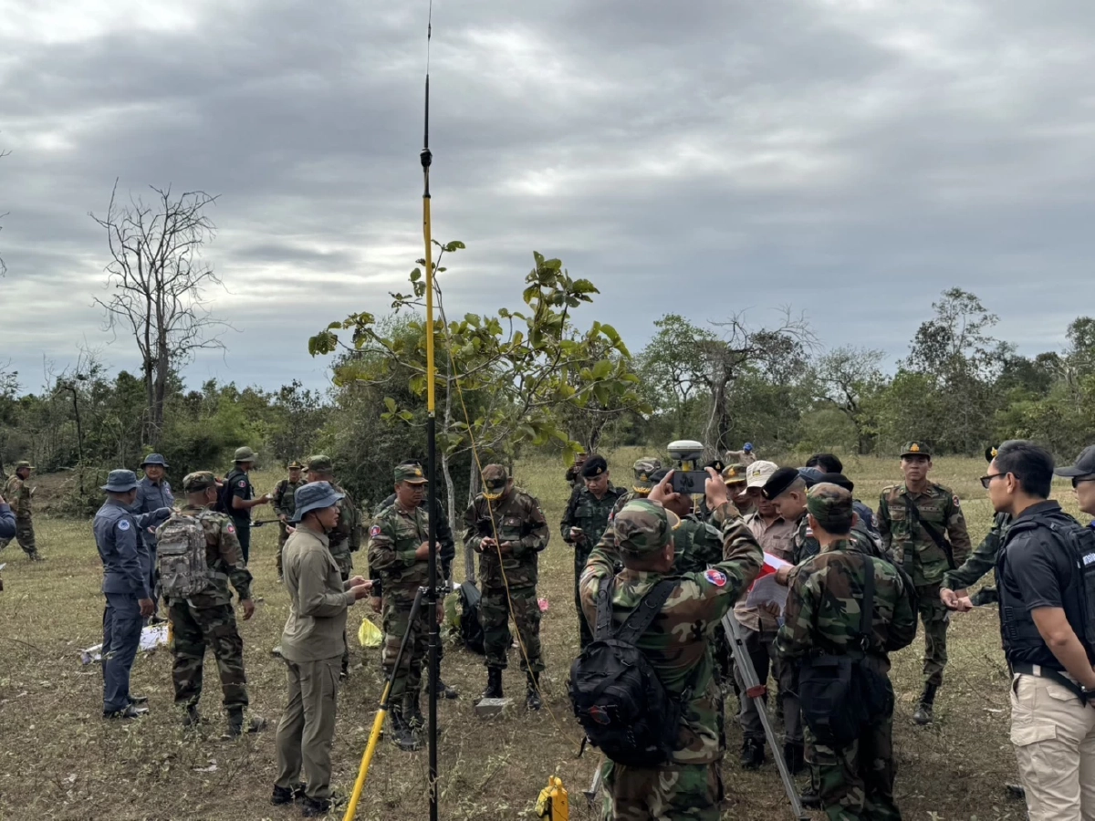 เริ่มแล้ว ภารกิจไทย-กัมพูชา ใช้โดรนสำรวจปักหมุดชายแดนชั่วคราว