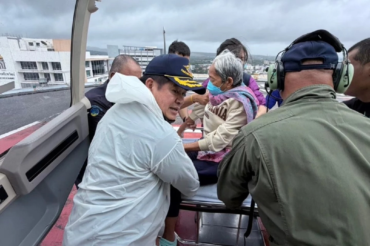 'ธรรมนัส'สายตรง อัปเดต น้ำท่วมหาดใหญ่เช้านี้ สัญญาณที่ดี