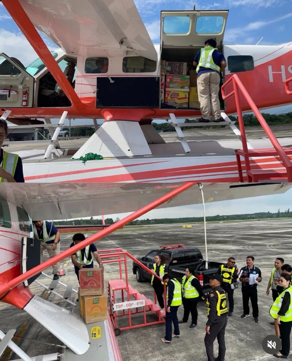 พระเอกตัวจริง "นาย ณภัทร" ช่วยน้ำท่วม จัดให้ทั้งเรือ - เครื่องบิน