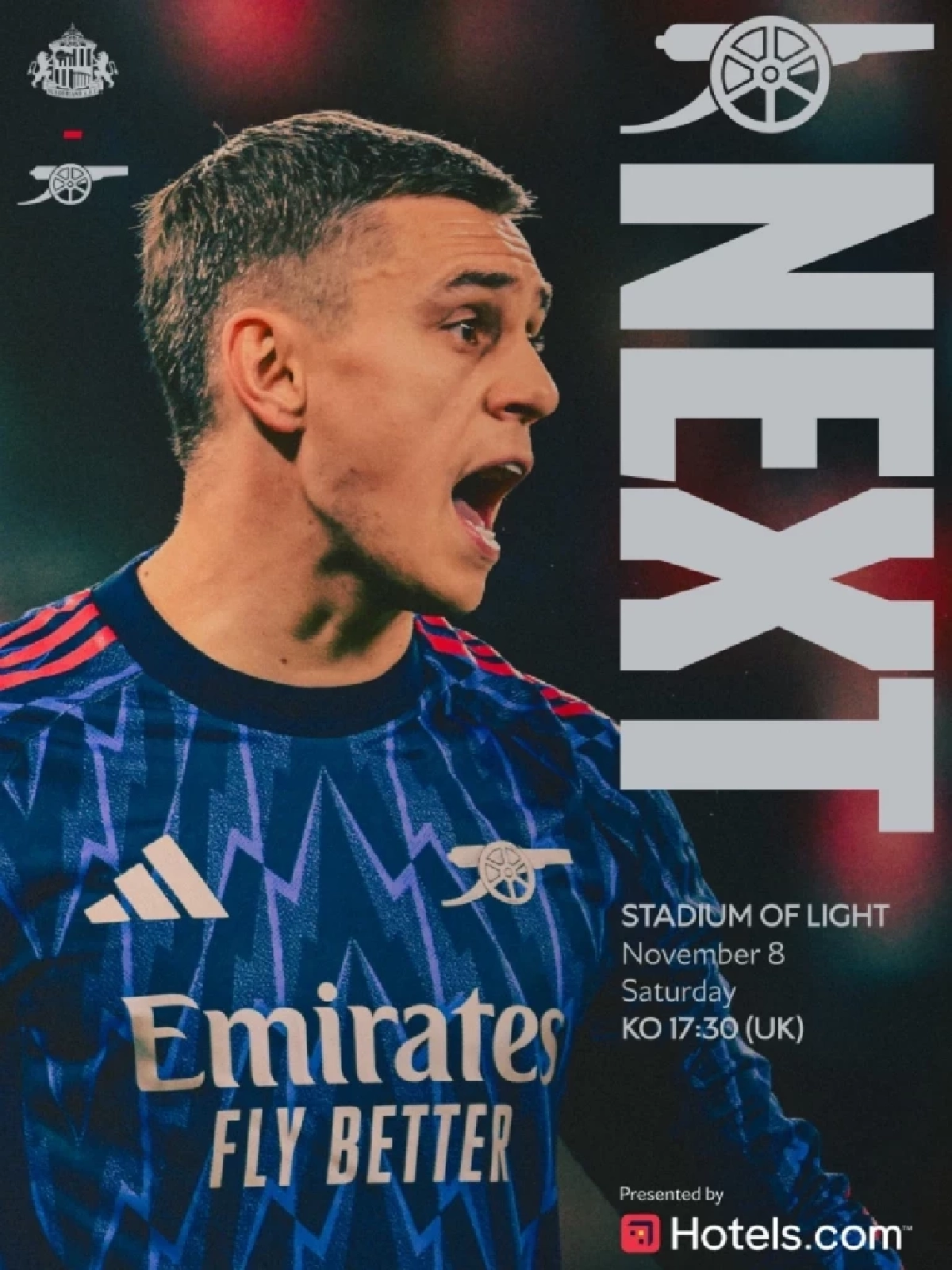 LIVE ถ่ายทอดสดดูบอล พรีเมียร์ลีก \"ซันเดอร์แลนด์ พบ อาร์เซน่อล\" เวลา 00.30 น.