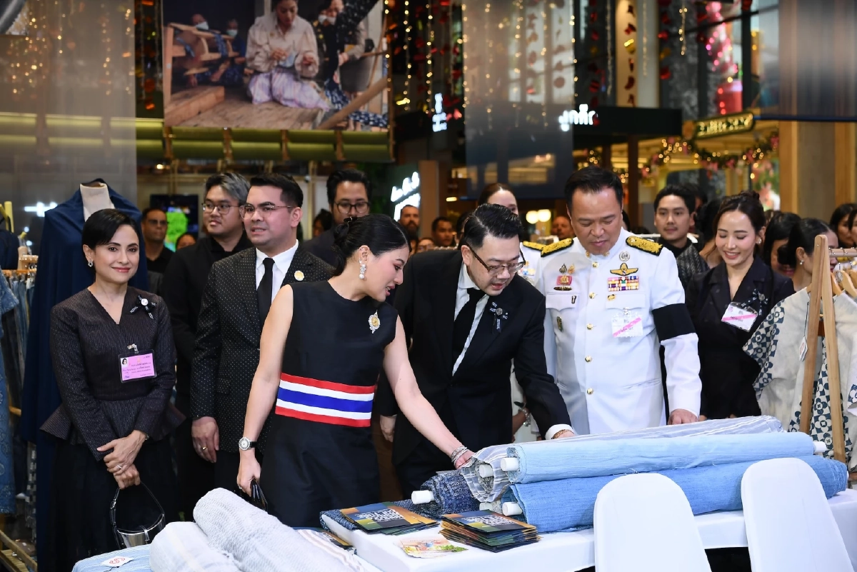 เจ้าฟ้าสิริวัณณวรีฯ นำทัพกูรูแฟชั่นโลกยกระดับ “ผ้าครามไทย” สู่สากล