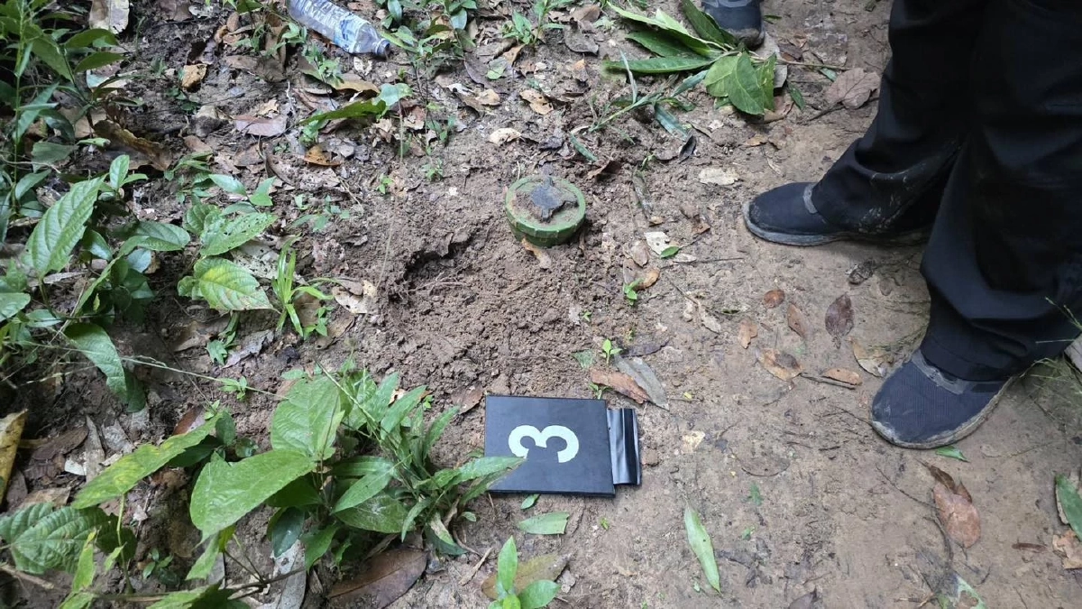 กองทัพบก ยืนยัน เหตุห้วยตามาเรีย ลักลอบวางทุ่นระเบิดใหม่