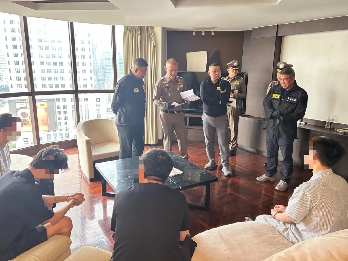 ผู้ช่วย ผบ.ตร. นำทีม บุกรังการเงินสแกมเมอร์ หนีมาจากกัมพูชา