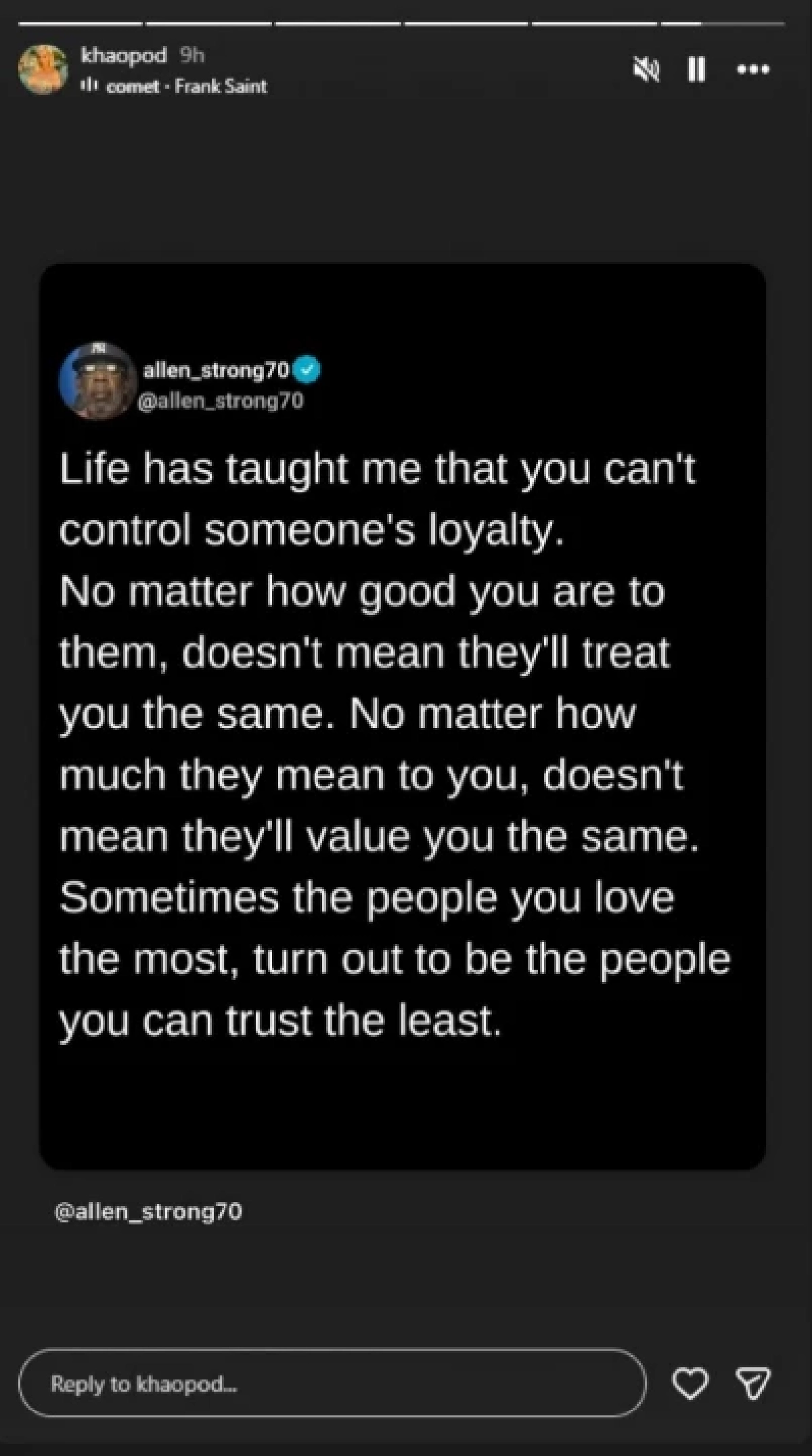 เดือดแล้ว \'ไฮโซข้าวโพด\' เพื่อนสนิท\'นานา\' ฟาดแคปชั่นแรง ตอกปมจุกอก