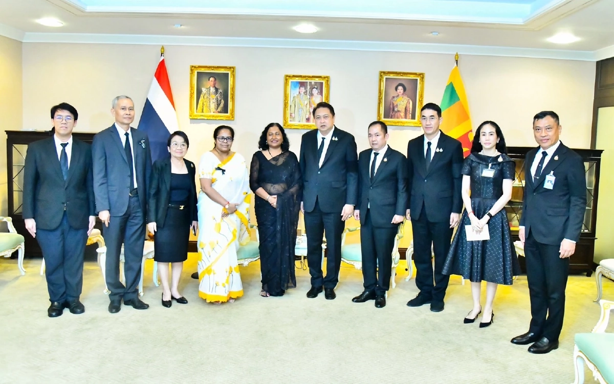 \"สุชาติ\" หารือทูตศรีลังกาครั้งแรก เร่งพา \"พลายประตูผา-ศรีณรงค์\" กลับไทย