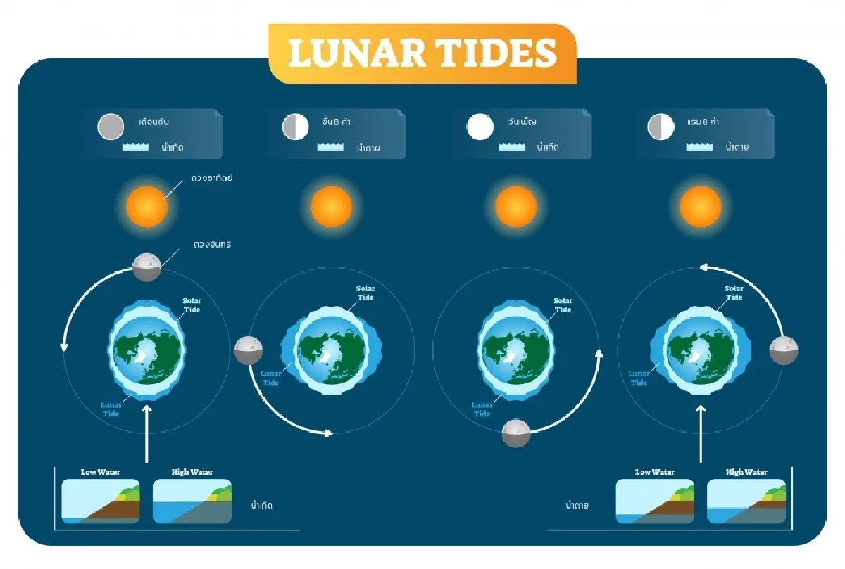 \"วันเพ็ญเดือนสิบสอง น้ำนองเต็มตลิ่ง\" ไขสาเหตุที่น้ำขึ้นสูงกว่าปกติในช่วงลอยกระทง?