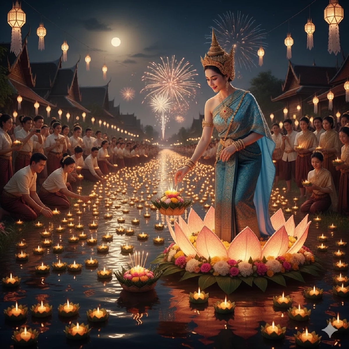 บทขอขมา \'ลอยกระทง\' อธิษฐานอย่างไรเห็นผล \'บาลี-ไทย\' 5 พ.ย. 68