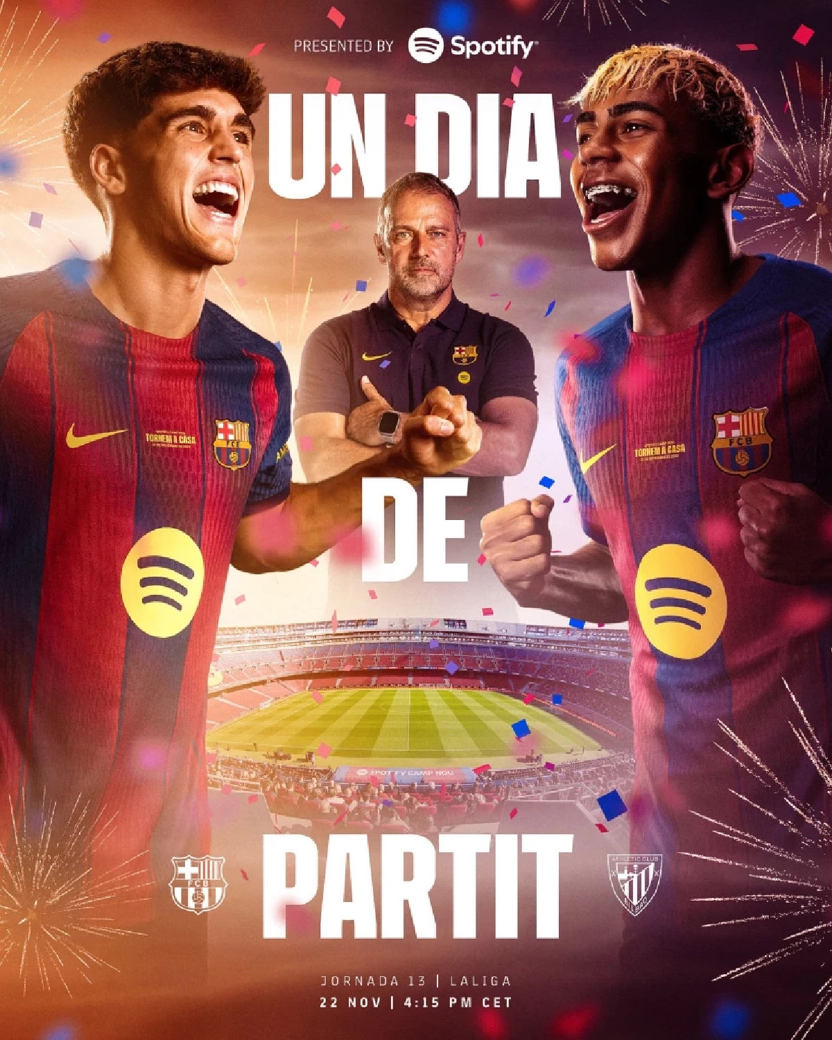 LIVE ดูบอลสด ลาลีกา "บาร์เซโลน่า พบ แอธเลติก บิลเบา" เวลา 22.15 น.