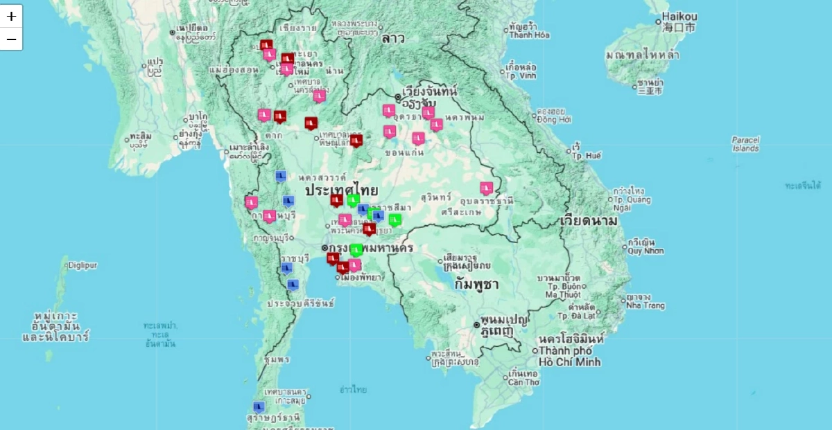 \"กรมชลฯ\" ชี้ สถานการณ์น้ำ วันนี้ 6 พ.ย. 68 รับมือ สถานีระดับน้ำล้นตลิ่ง 15 จุด เช็ก!