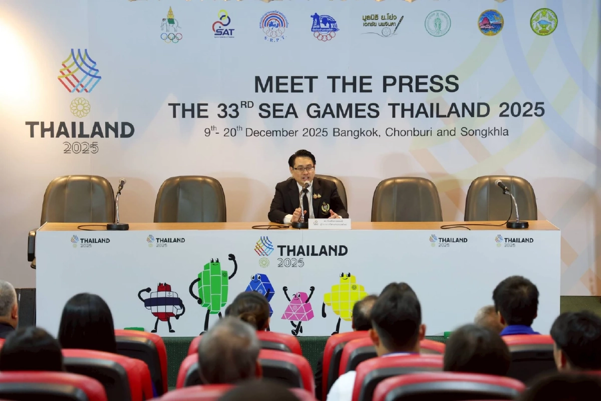 ผู้ว่าฯ กกท. ย้ำความพร้อม ซีเกมส์ 2025 ไทยตั้งเป้าคว้า 241 เหรียญทอง