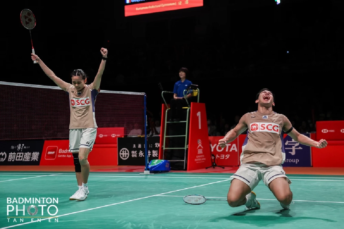 บาส-เฟม ป้องกันแชมป์! \"เมย์ รัชนก\" คว้าแชมป์ คุมาโมโตะ มาสเตอร์ส 2025