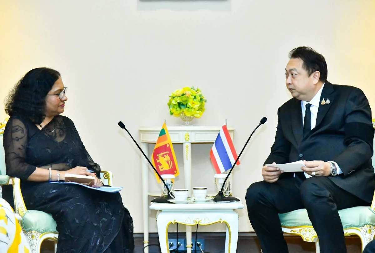 \"สุชาติ\" หารือทูตศรีลังกาครั้งแรก เร่งพา \"พลายประตูผา-ศรีณรงค์\" กลับไทย