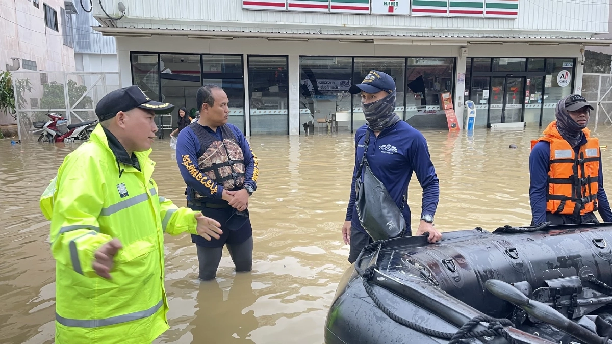 ภาพจริงจากตำรวจตระเวนชายแดน