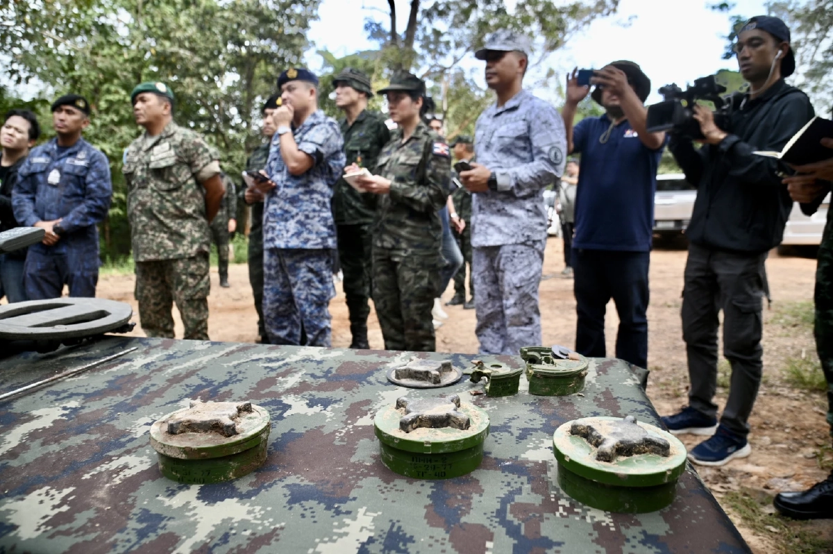 นาทีทหารไทย รอดหวุดหวิด หลังเหยียบทุ่นระเบิดกัมพูชา คณะ AOT ชี้ \"โชคดีมาก\"