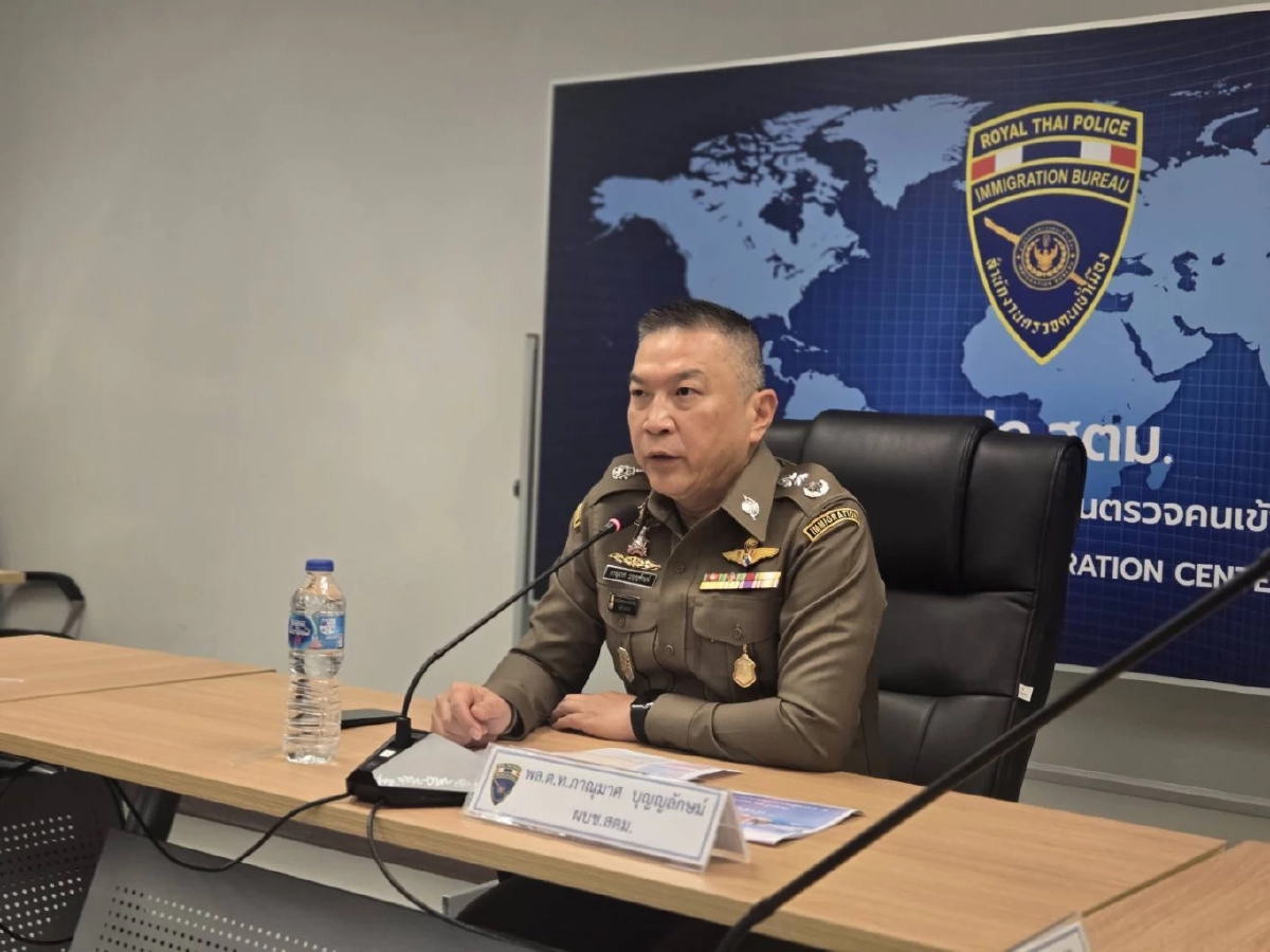 พล.ต.ท.ภาณุมาศ บุญญลักษม์ ผบช.สตม. 