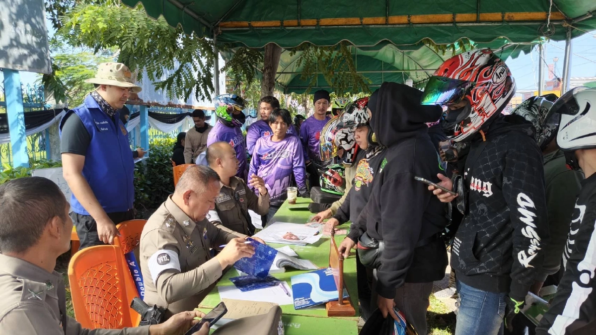 “ทริปน้ำไม่อาบ” วันแรกพบผู้กระทำผิดเกือบพันราย เสพยาบ้า 2 ราย