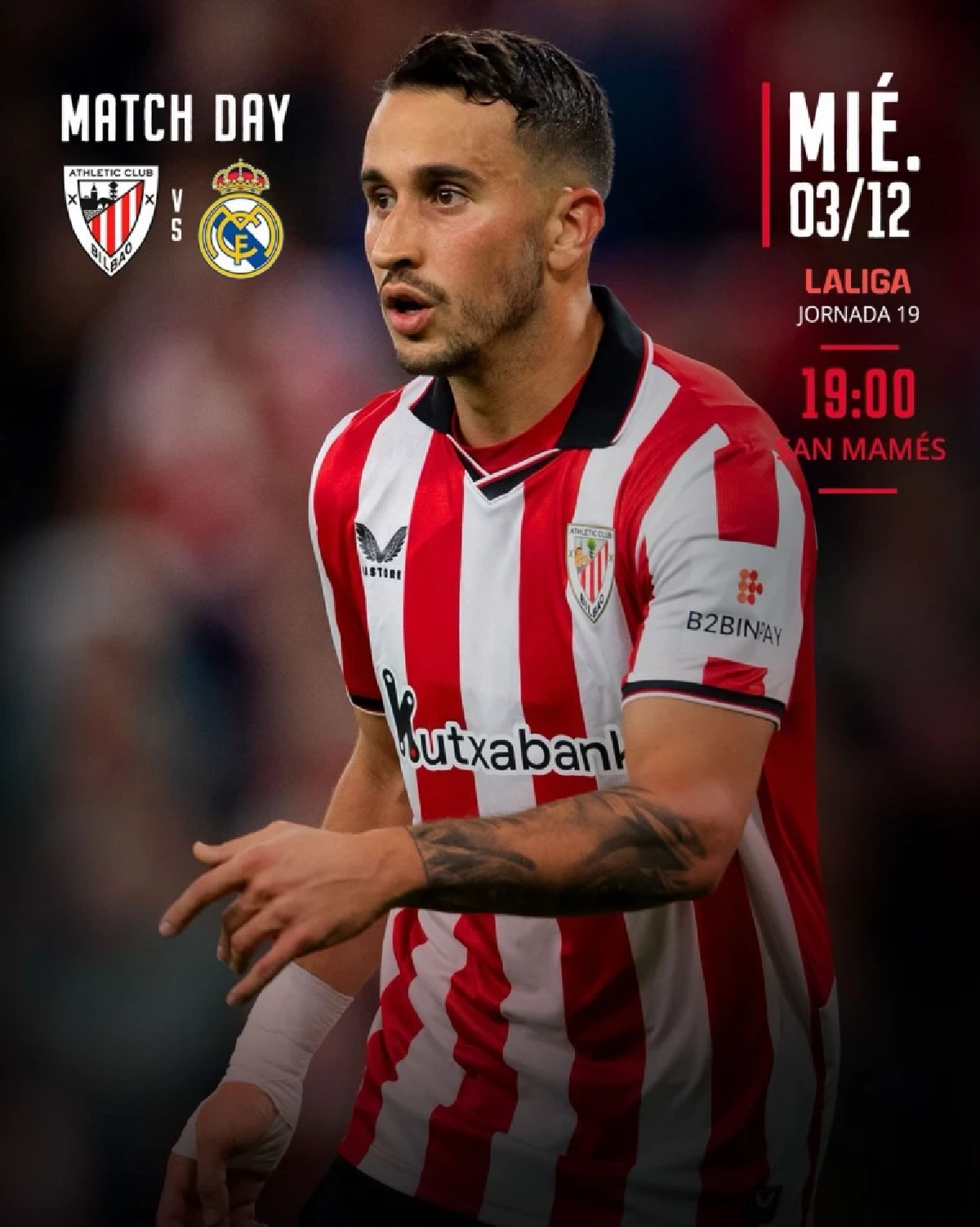 LIVE ดูบอลสด ลาลีกาสเปน "บิลเบา พบ เรอัล มาดริด" ลิงค์ดูบอลสด เวลา 01:00 น.