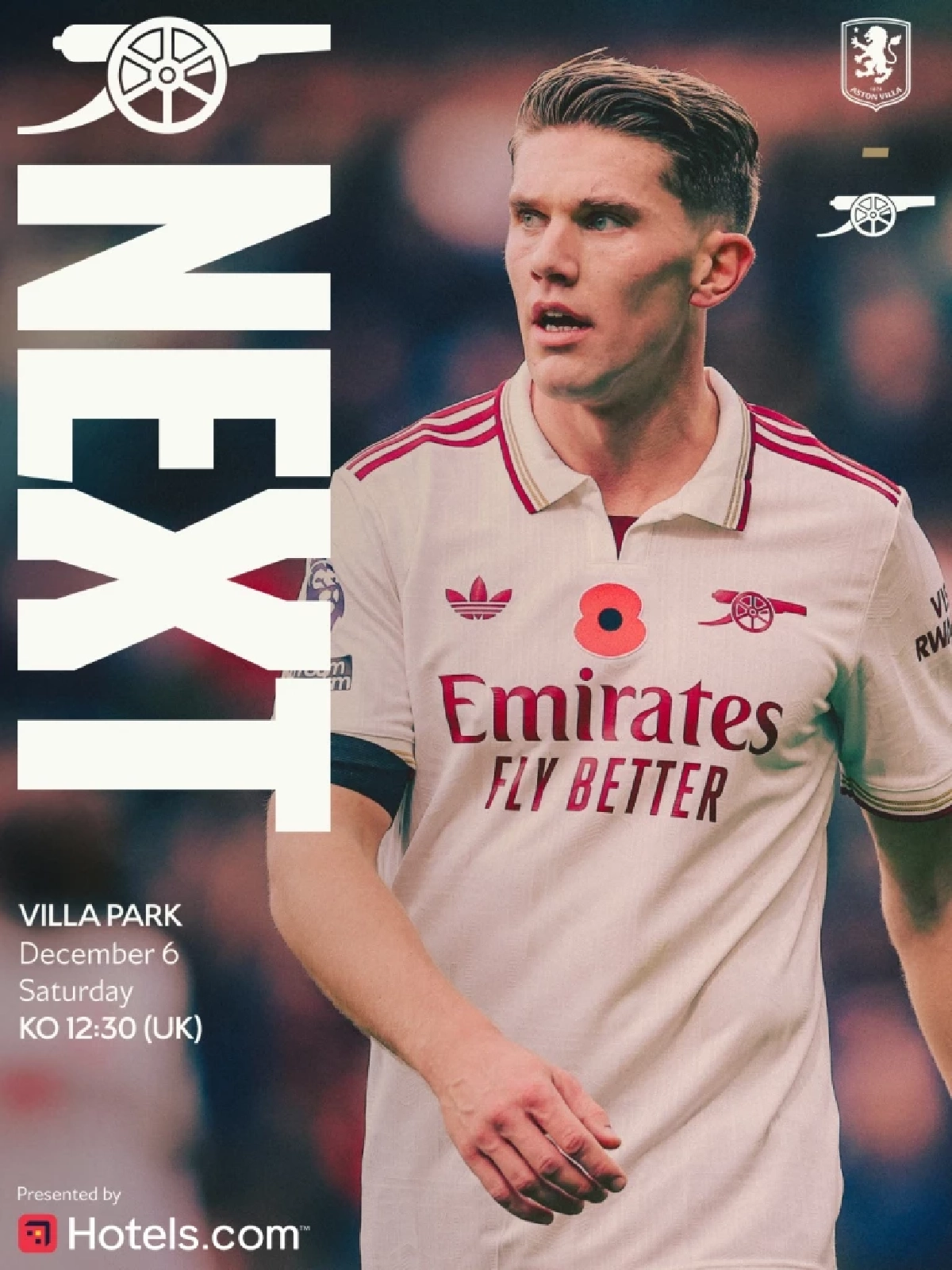 LIVE ดูบอลสด พรีเมียร์ลีก "แอสตัน วิลล่า พบ อาร์เซน่อล" เวลา 19.30 น.