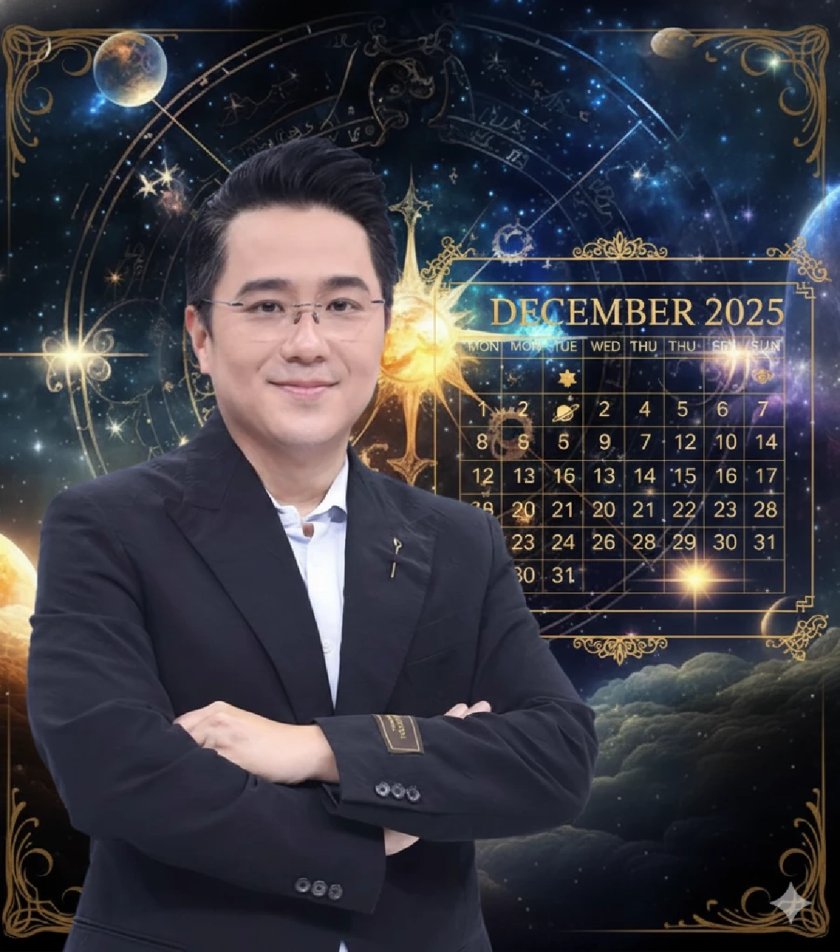 ฤกษ์มงคล "ธันวาคม 2568" ทิ้งทวนปีงูเล็ก ดวงเฮงพุ่งแรง ทำอะไรก็ปัง