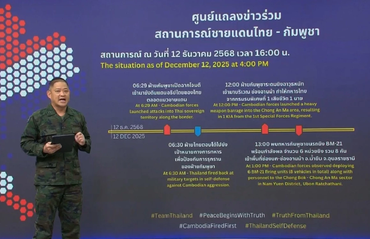 โฆษกฯ กลาโหม ยืนยัน ทหารฝ่ายไทย ยึดครอง เนิน 677 ช่องอานม้า ได้ 100%