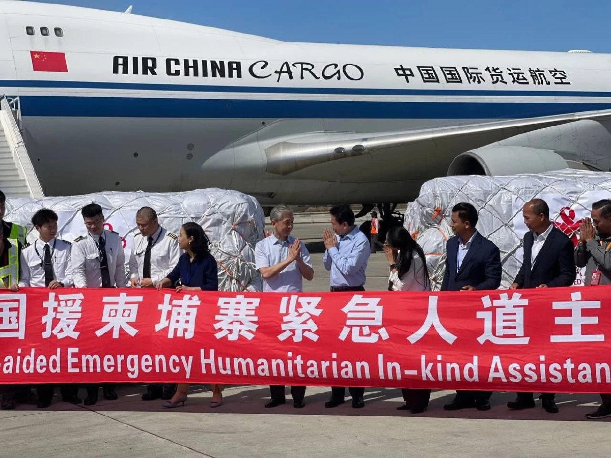 จีนแจงชัด! ส่งเครื่องบินยักษ์ลงจอด "สนามบินเตโช" กัมพูชาทำไม?