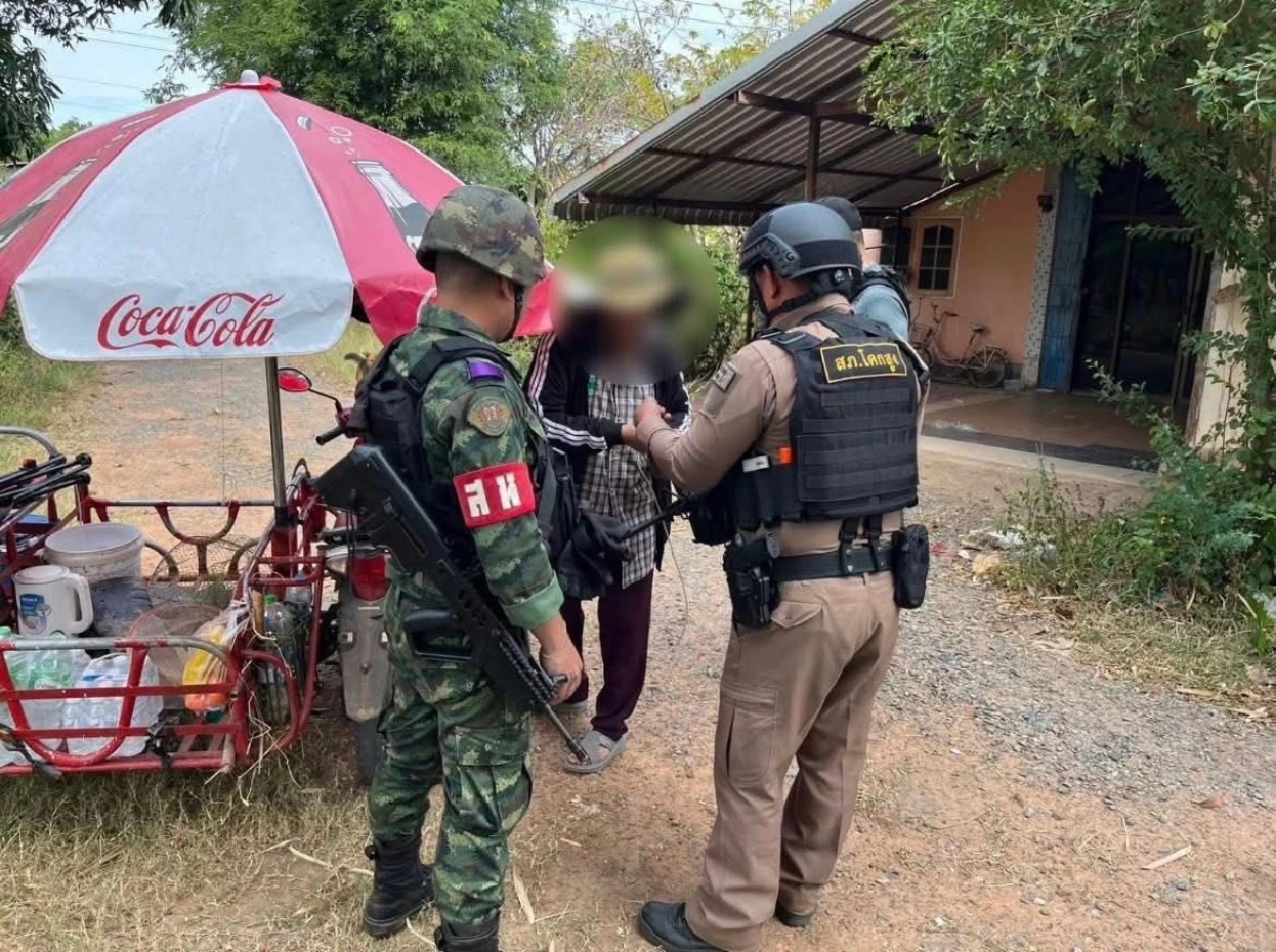 จับกุม "เจ๊ลัด" อดีตเมีย "กำนันลี" พบพฤติกรรมส่อ เป็นไส้ศึกให้เขมร