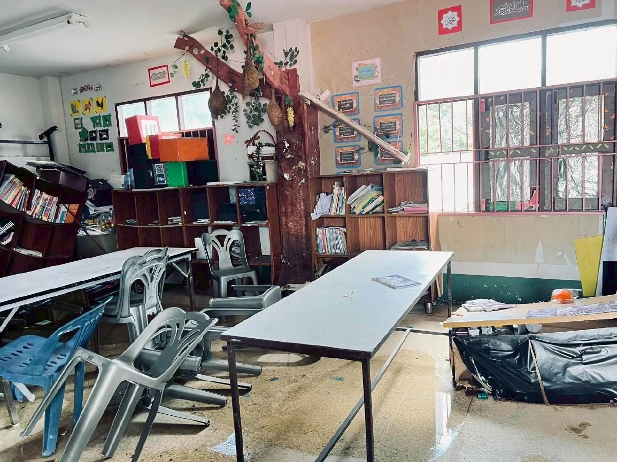 "รร.เร๊าะห์มานีย๊ะห์" จะนะ จ.สงขลา จมบาดาล! ขาดแคลนอุปกรณ์การเรียน