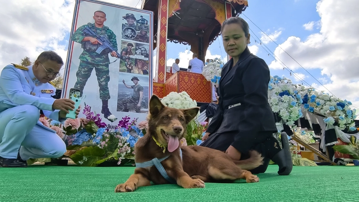 กองทัพบก จัดพิธีพระราชทานเพลิงศพ "จ.ส.อ.อนันดา อุดร" อย่างสมเกียรติ