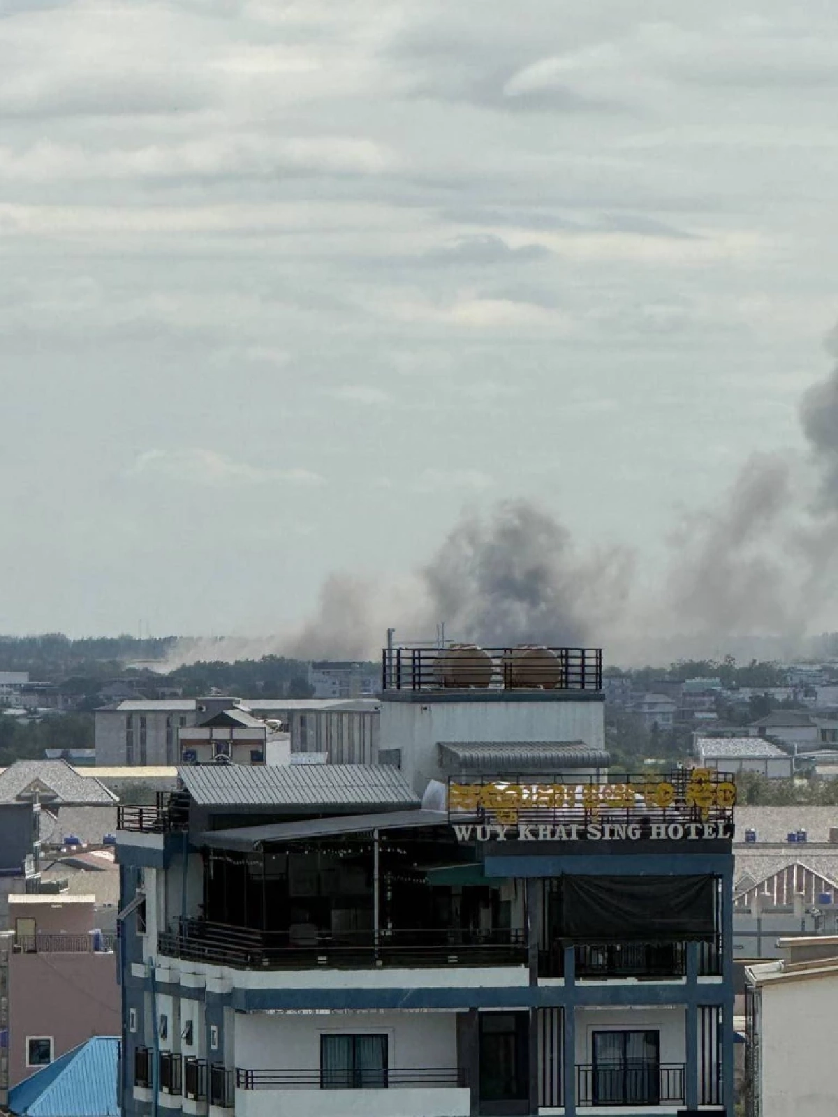 ระทึก! กองทัพภาคที่ 1 ถล่มเป้าหมายทางทหารประชิดปอยเปต เ