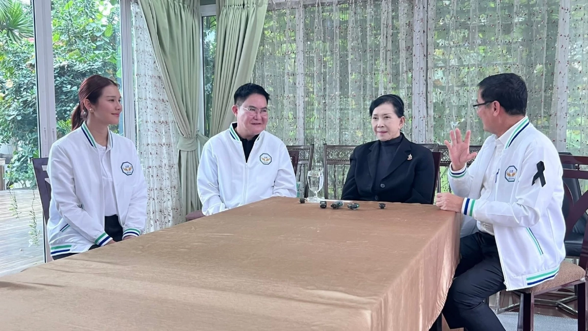 ​เปิดตัว "ปวีณา" ร่วมงานกล้าธรรม นั่ง ปธ.ปทษ.ด้านยุติธรรม-สส.ปาร์ตี้ลิสต์