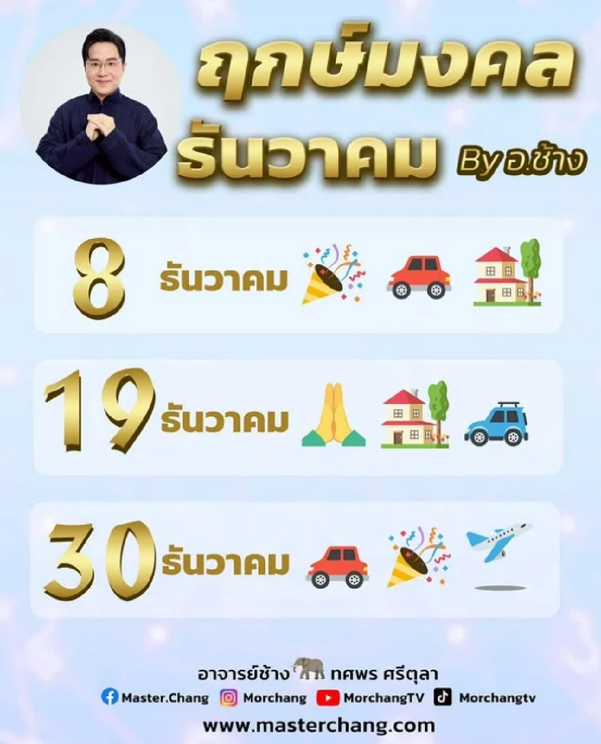 ฤกษ์มงคล "ธันวาคม 2568" ทิ้งทวนปีงูเล็ก ดวงเฮงพุ่งแรง ทำอะไรก็ปัง