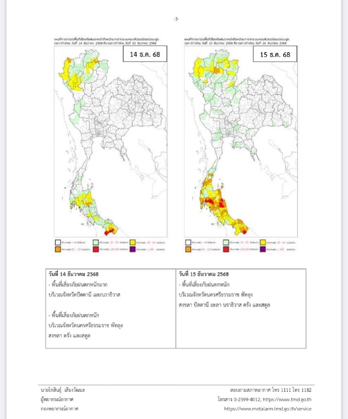 พยากรณ์อากาศวันนี้ 12 ธ.ค. 68 อุตุฯ เตือนฉบับล่าสุด เช็กพิกัดฝนตกหนัก