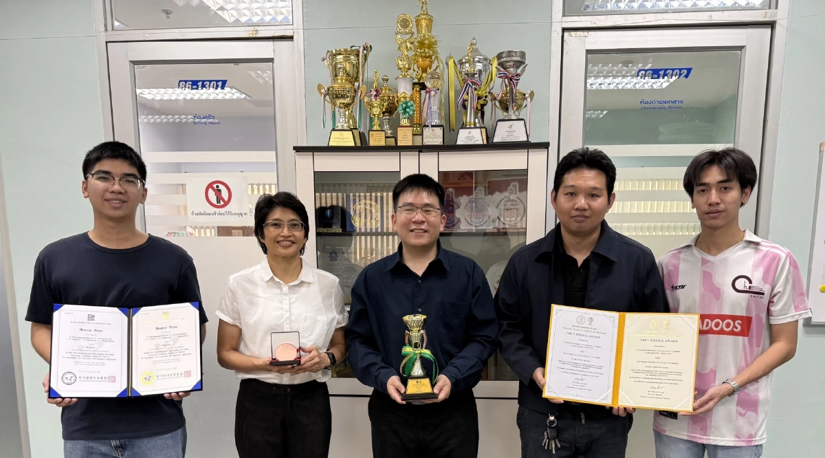 มจพ. ขอแสดงความยินดีกับคณะนักวิจัยและผู้ประดิษฐ์ ที่ได้รับรางวัลในเวทีนานาชาติ SIIF 2025