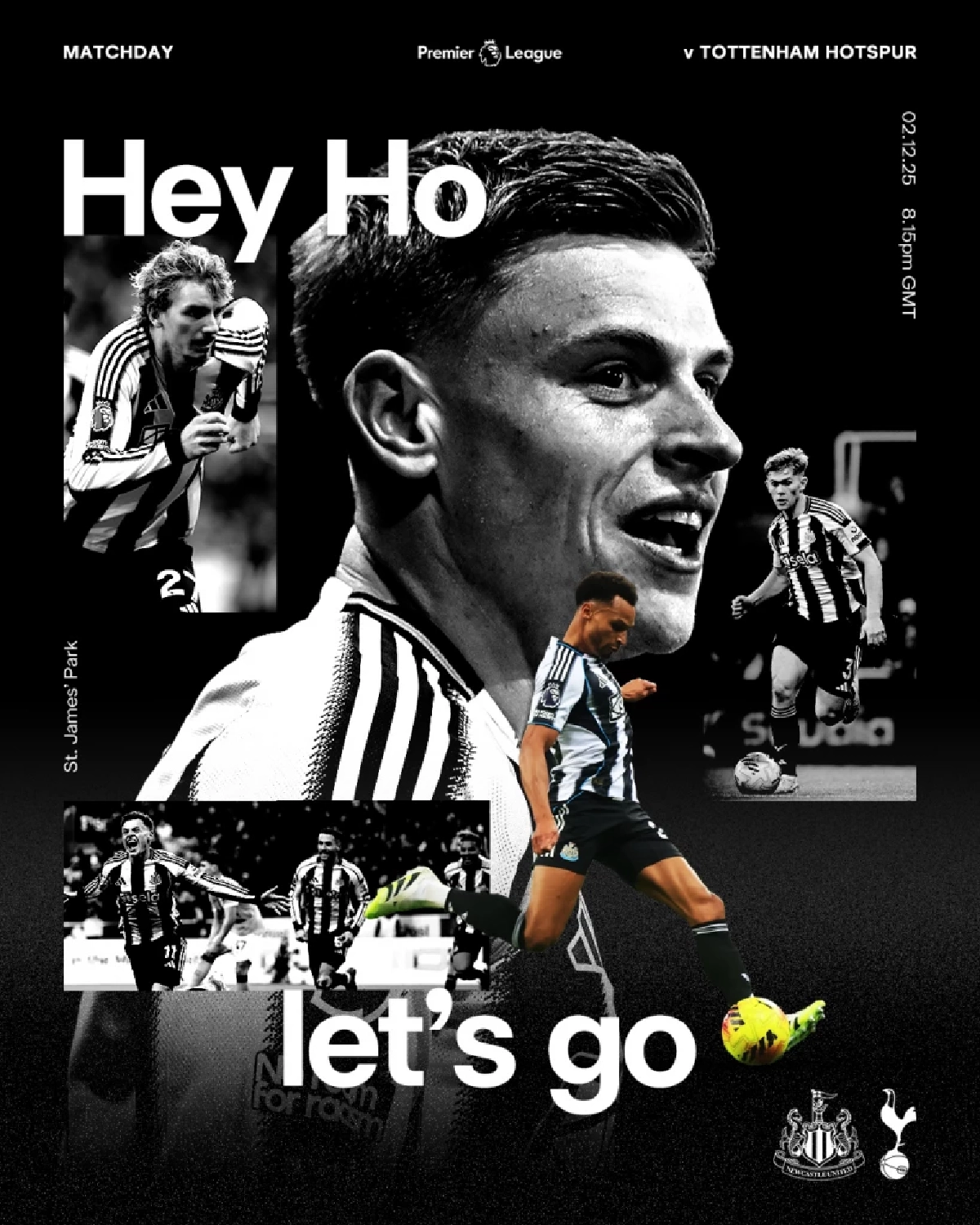 LIVE ดูบอลสด พรีเมียร์ลีก \"นิวคาสเซิ่ล พบ สเปอร์ส\" เวลา 03:15 น.