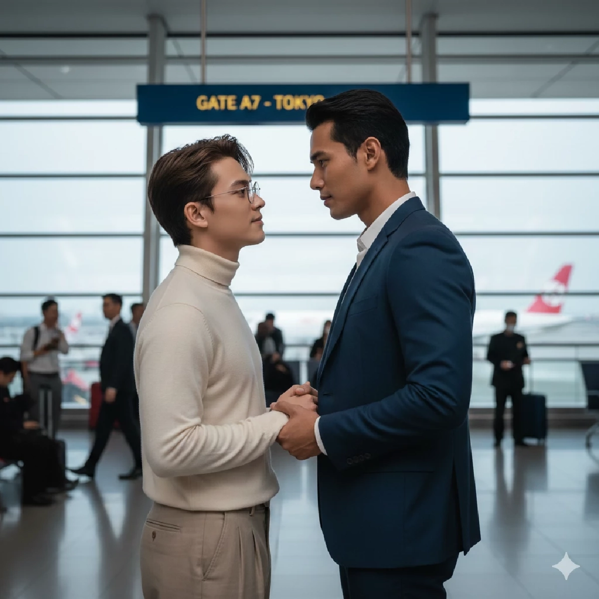 วงในตาดี 'คู่จิ้นซีรีส์วายชื่อดัง' ควงแขนบินสวีท? ภาคเหนือ ใบ้แล้วรู้เลย