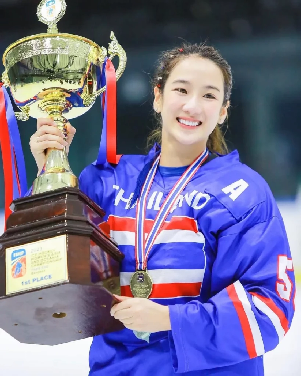 รู้จัก "น้ำตาล วิลาสินี" แฟนใหม่ "เนท My Mate Nate" ดีกรีนักฮอกกี้ทีมชาติ 