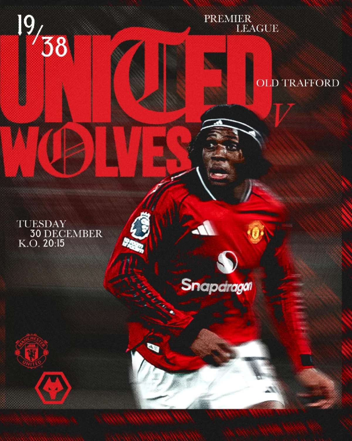 LIVE ดูบอลสดวันนี้ "แมนยูไนเต็ด พบ วูล์ฟแฮมป์ตัน" พรีเมียร์ลีก อังกฤษ 03:15 น.