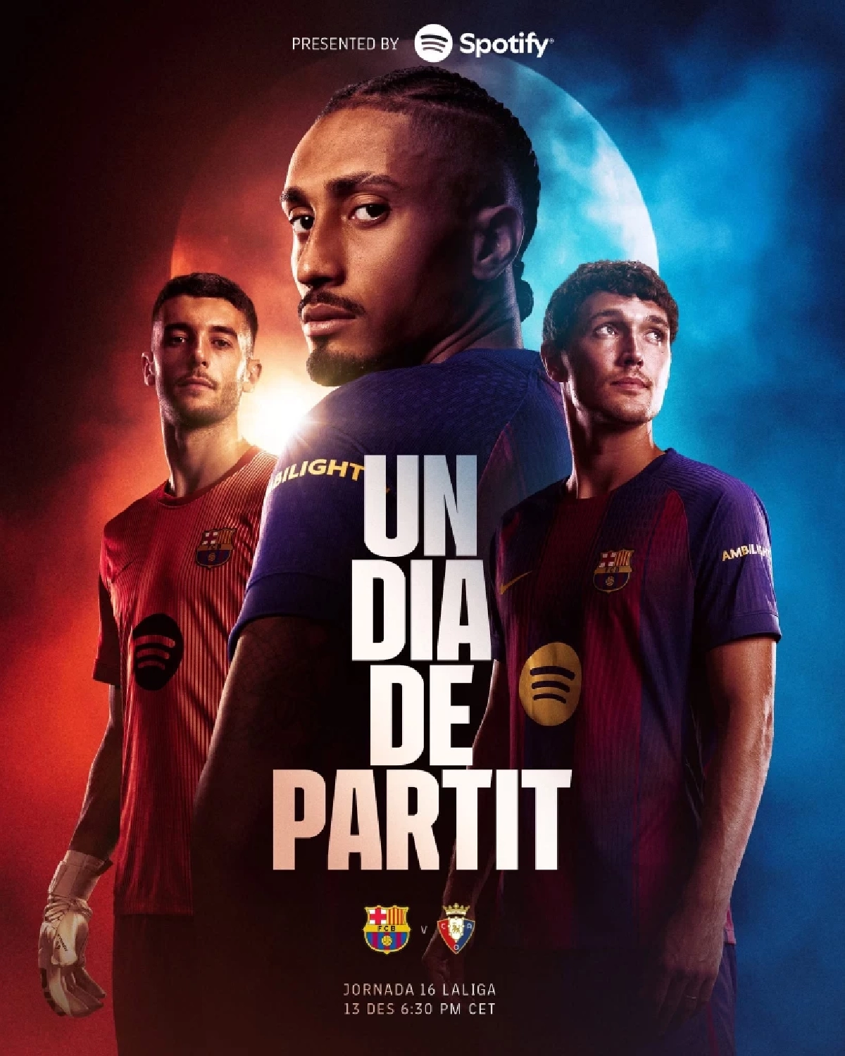 LIVE ลิงค์ดูบอลสด "บาร์ซา พบ โอซาซูน่า" ชมสด ลาลีกา สเปน เวลา 00.30 น.