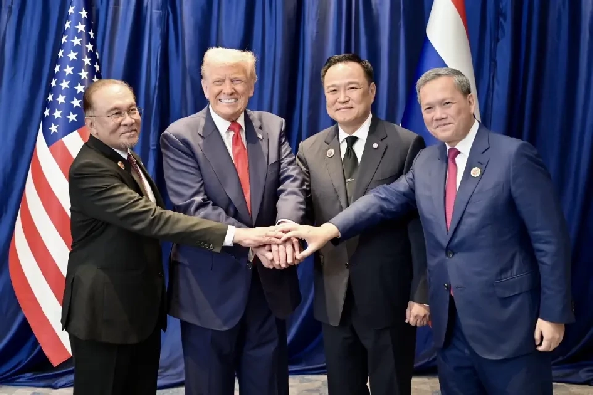 "ทรัมป์" อ้าง! ศึกชายแดนไทย-กัมพูชา เริ่มเข้าที่เข้าทาง หวังเครดิตฮีโร่ดับไฟสงคราม