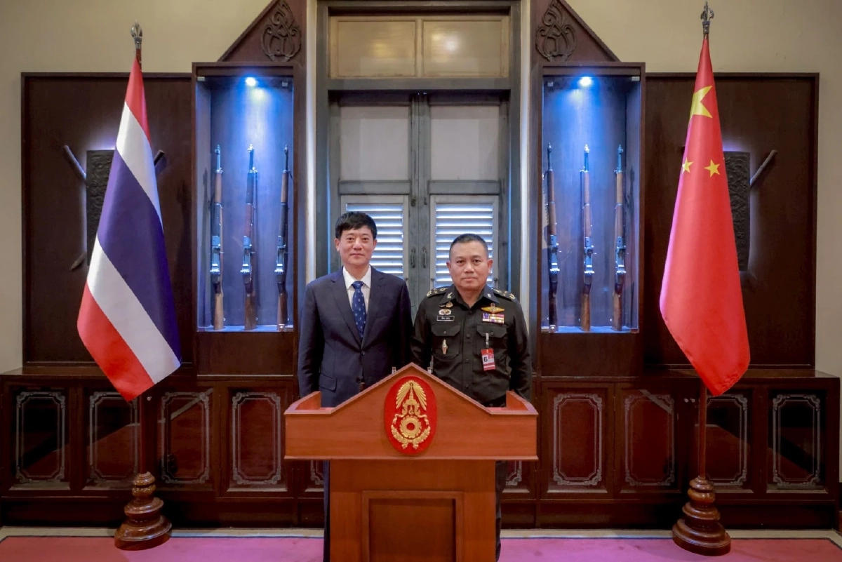 “หลิว จงอี้" ร่วมหารือทบ. เผยรัฐบาลกัมพูชาเชื่อมโยงสแกมเมอร์