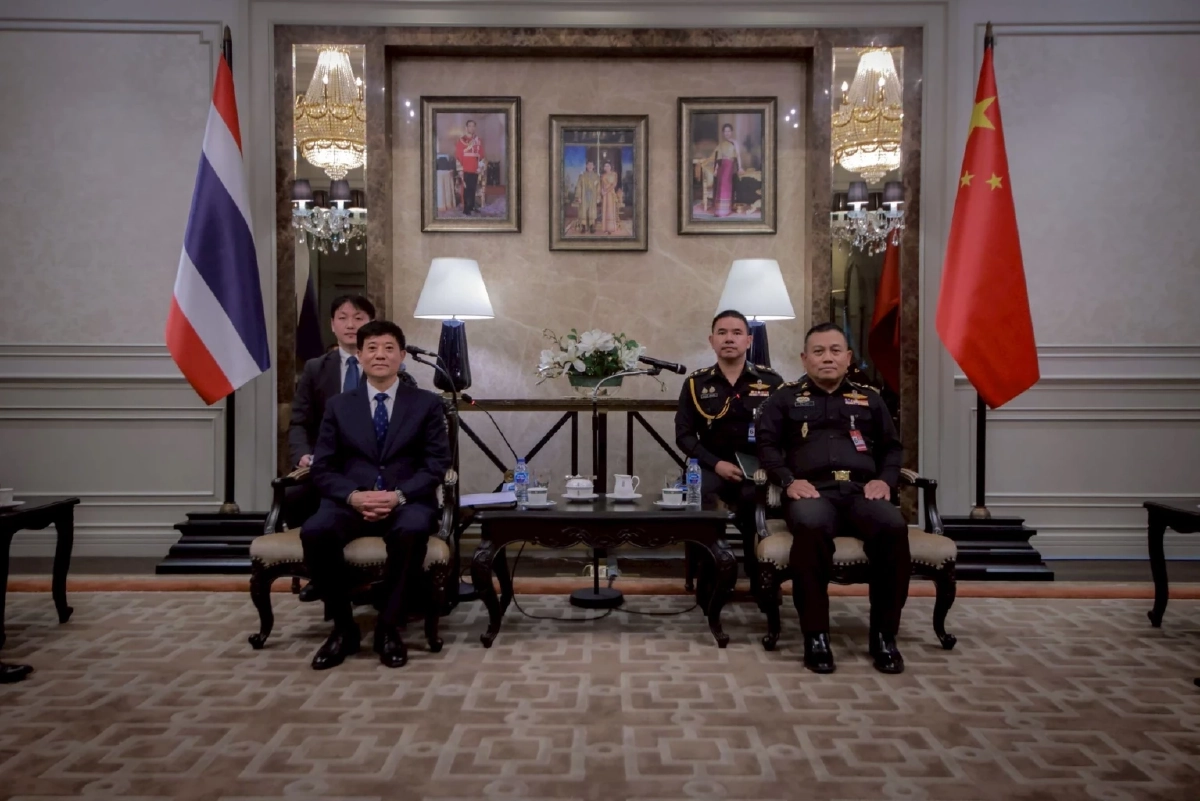 “หลิว จงอี้" ร่วมหารือทบ. เผยรัฐบาลกัมพูชาเชื่อมโยงสแกมเมอร์