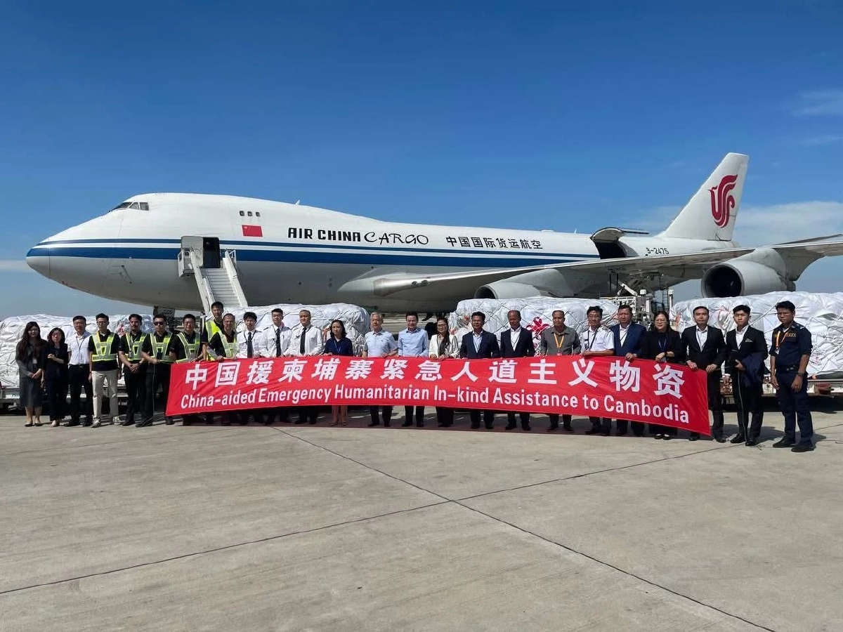 จีนแจงชัด! ส่งเครื่องบินยักษ์ลงจอด "สนามบินเตโช" กัมพูชาทำไม?