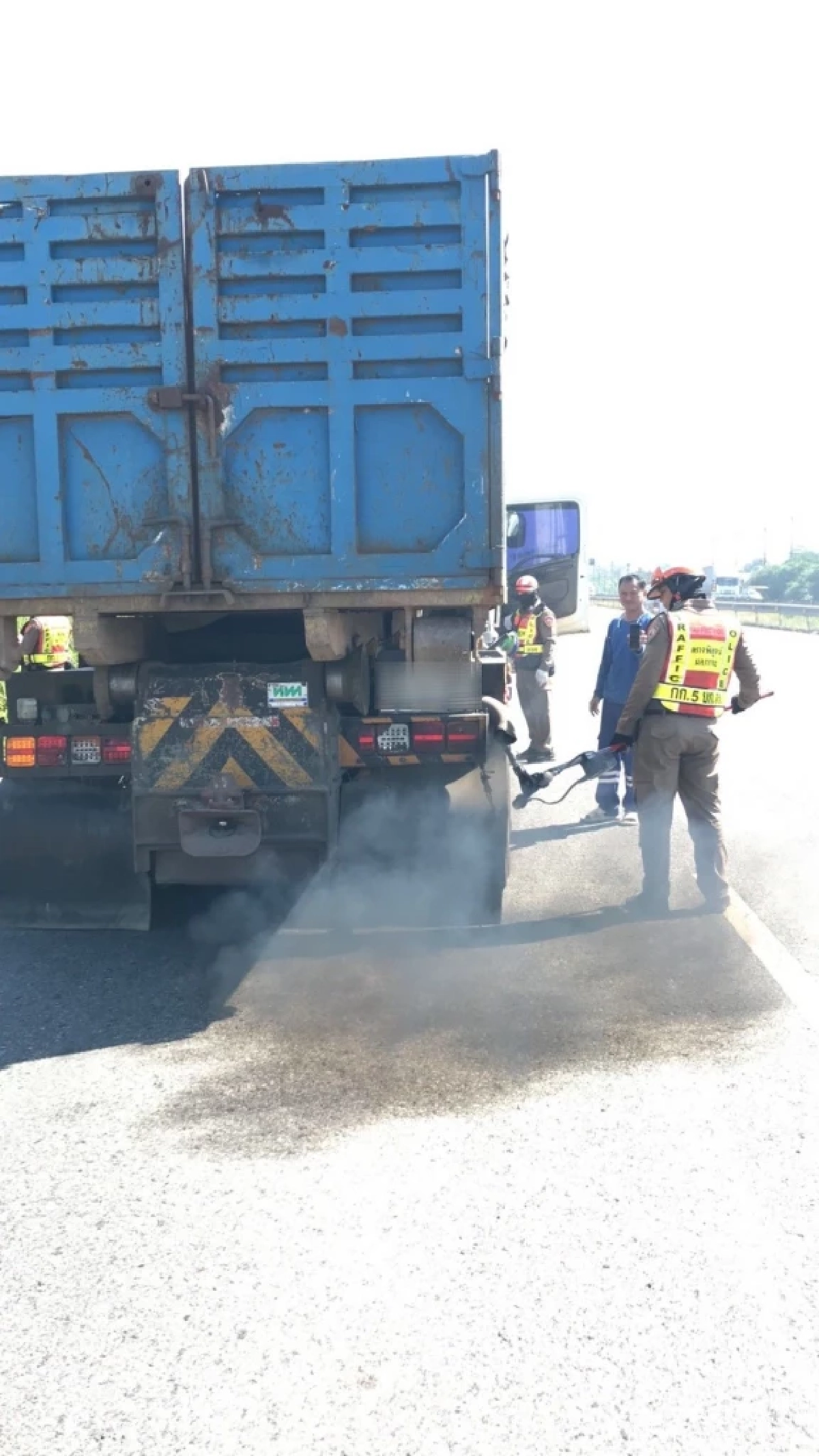 ตั้งจุดกวดขัน จับแล้ว 9.7 พันราย รถปล่อยควันดำ ช่วยลดปัญหาฝุ่น PM2.5